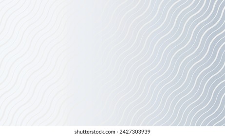 Silver waves shiny grey gradient background grey and white effect backdrop banner
