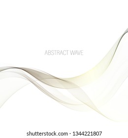 
Silver wavy lines. Smoky wave.