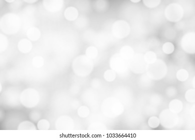 Silver White Bokeh Background Texture Backdrop Stock Vector (Royalty ...