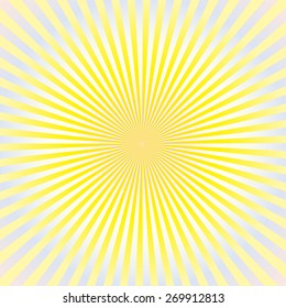 silver yellow background : sunburst vector