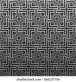 Silver/platinum metallic background with geometric pattern. Elegant luxury style.