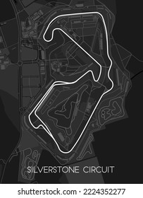 Silverstone car race Circuit United Kingdom