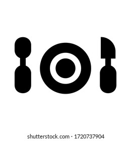 Silverwaresymbol oder Logo einzeln auf Zeichensymbolen - Vektorgrafik in hoher Qualität, Vektorsymbol
