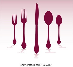 silverware illustration