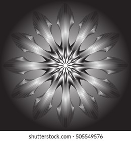 Silvery Ornament