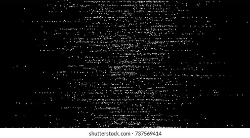 Silvery small confetti on a black background. Luxury festive New Year background. Silver shiny abstract texture. Element of design. Vector illustration, EPS 10.