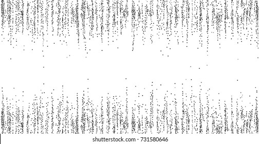 Silvery small confetti on a white background. Luxury festive New Year background. Silver shiny abstract texture. Element of design. Vector illustration, EPS 10.