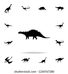 Silvisaur icon. Detailed set of dinosaur icons. Premium graphic design. One of the collection icons for websites, web design, mobile app
