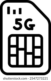 Tarjeta SIM SIM 5G 4G Tarjeta Teléfono móvil Smartphone 4459