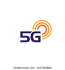Sim card 5G icon. For icon, application, web, infographic element