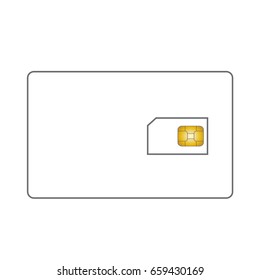 Sim Card Holder Vector Icon