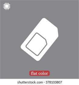 Sim Card  Icon