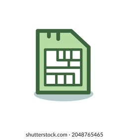 sim card icon for business website,apps, and many more