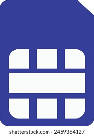 diseño de icono de tarjeta sim eps 10