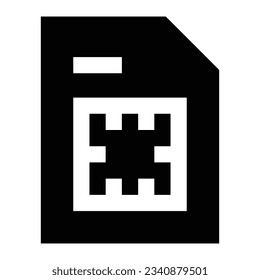 Sim Card icon. Internet technology concept. Icon in line style