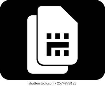 Sim card icon. Linear icons of sim cards. Simple icons of sim cards of mobile phones.Communications symbol logo illustration,icon symbol.Mobile Cellular Phone Sim Card Chip Isolated on Background.