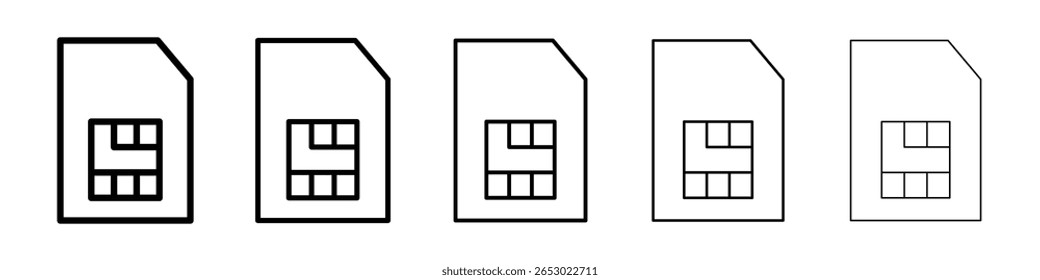 Ícone do cartão Sim ou estilo preto da estrutura de tópicos da ilustração do logotipo