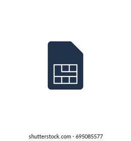 sim card icon. sign design