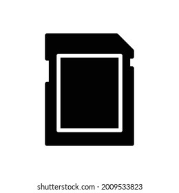 sim card icon solid style vector