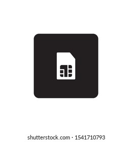 Sim card icon symbol vector