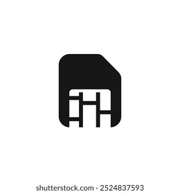 Sim card icon symbol vector illustration