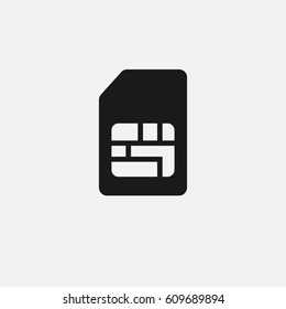 Sim card icon Vector.