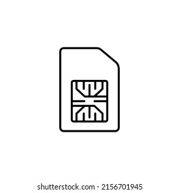 Einfach Kartensymbol, Vektorgrafik. Doppelsickerkartensymbol-Vektorgrafik