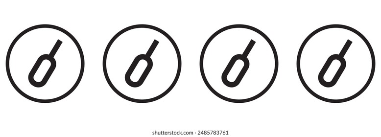 Ilustración vectorial de iconos de tarjeta SIM. signo y símbolo de tarjeta SIM dual