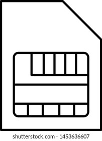 Sim card icon for your project

