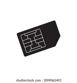 sim card icons symbol vector elements for infographic web