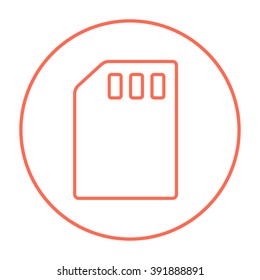 Einfach Kartenzeilensymbol.
