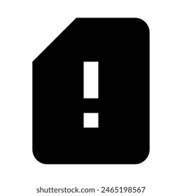 Sim card problem icon vector design in eps 10