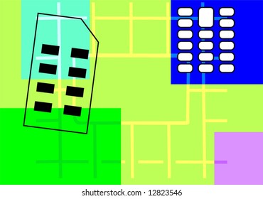 sim card using in mobile phones	
