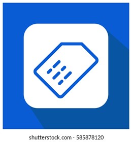 Sim card vector icon