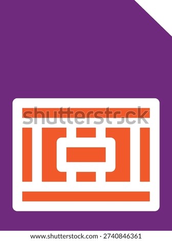 Sim Card Vector Icon Design Illustration