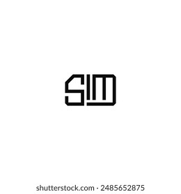 Tarjeta SIM, diseño de logotipo de marca de palabra.