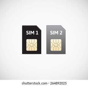 Sim cards.