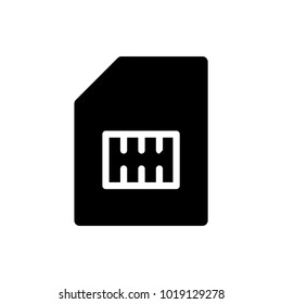 sim vector icon