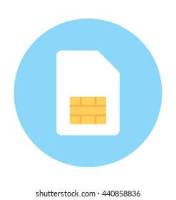 Sim Vector Icon