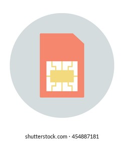 Sim Vector Icon