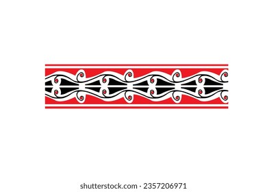 Simalungun Batak cultural vector called Pinar Pahu-pahu Patundal