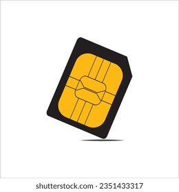 SIMCARD-SYMBOL-DESIGN FÜR VEKTORGRAFIK