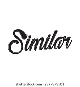 similar text on white background.