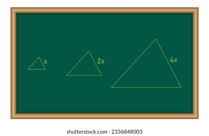Similar triangles in geometry. Mathematics resources for teachers and students.