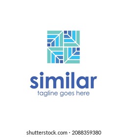 Similiar Maze Logo Template Design 