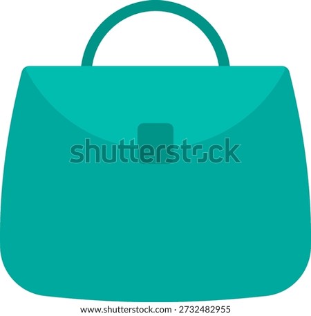 simle vectror cartoon illustration bag
