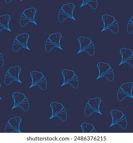 Simless Pattern Flower Plants Tropic Brazil Hawaii