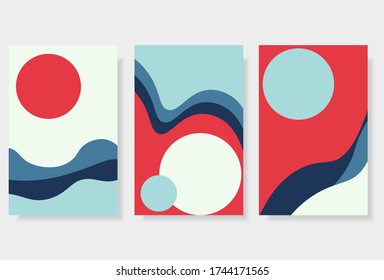 simpe flat background poster wallpaper and decorative shape