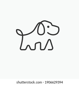 Vector de logotipo de mascotas Simpe en venta