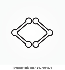 simpel share icon. Share icon isolated on white background. Share icon modern symbol for graphic and web design. Share icon simple sign for logo, web, app, UI. 